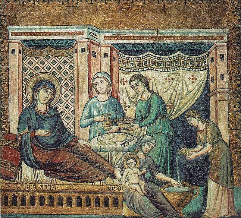 CAVALLINI, Pietro Nativity of the Virgin gsd France oil painting art